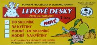 Lepové desky žluté - malé