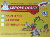 Lepové desky žluté - velké